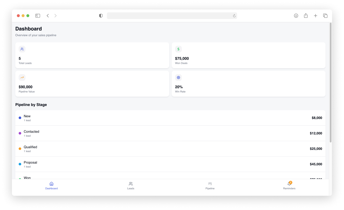 User input - Basic prompt result